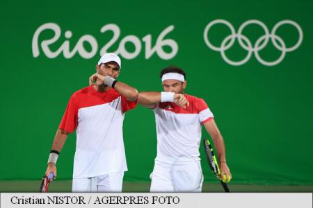 Mergea și Tecău, medaliați cu argint în proba de dublu masculin Mergea și Tecău, medaliați cu argint în proba de dublu masculin