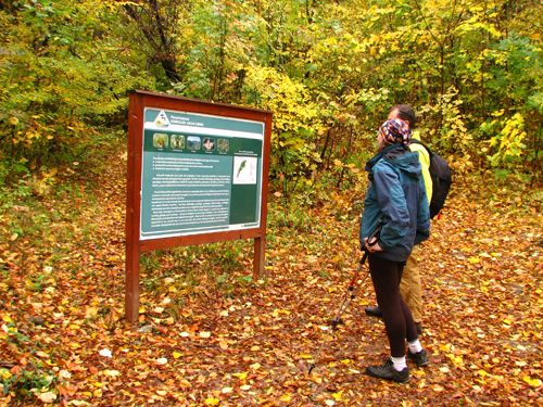 Panouri educaţionale pentru turişti la Cascada Bigăr Panouri educaţionale pentru turişti la Cascada Bigăr