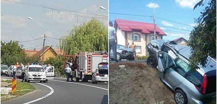 Accident între Timişoara şi Lugoj: 4 oameni, între care şi un copil, au ajuns la spital Accident între Timişoara şi Lugoj: 4 oameni, între care şi un copil, au ajuns la spital