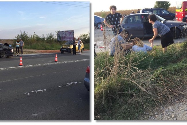 Accident grav de circulație, duminică seara, la ieșire din Timișoara spre Șag Accident grav de circulație, duminică seara, la ieșire din Timișoara spre Șag
