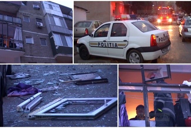 EXPLOZIE într-un bloc din Arad, sâmbătă dimineaţă. Un bărbat a fost rănit EXPLOZIE într-un bloc din Arad, sâmbătă dimineaţă. Un bărbat a fost rănit