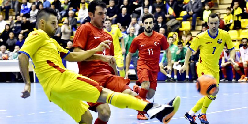 Naționala de fotbal în sală a României a învins Turcia într-un meci amical Naționala de fotbal în sală a României a învins Turcia într-un meci amical