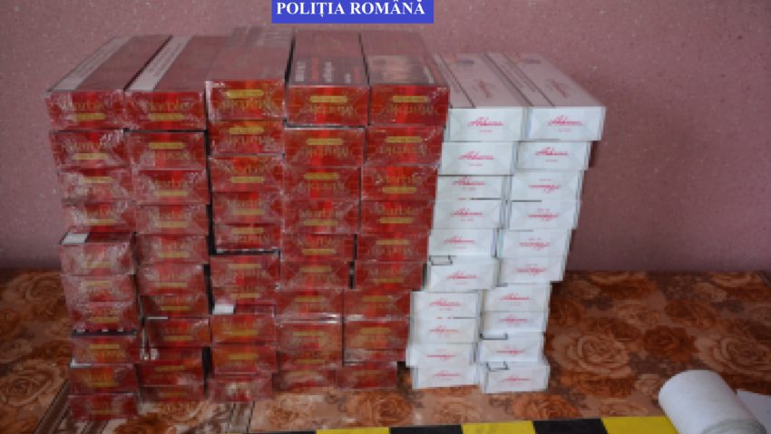Descinderi la contrabandiştii de ţigări din Timiş. O persoană a fost reţinută Descinderi la contrabandiştii de ţigări din Timiş. O persoană a fost reţinută