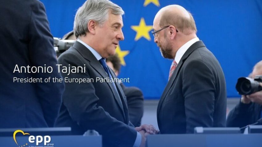 Italianul Antonio Tajani este noul preşedinte al Parlamentului European Italianul Antonio Tajani este noul preşedinte al Parlamentului European