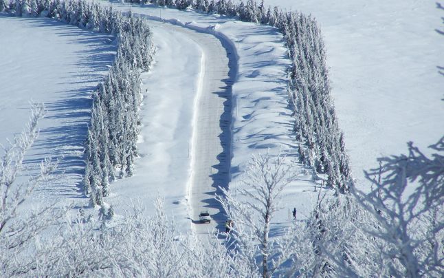 [VIDEO] ALERTĂ METEO: Vântul suflă cu 120 km/ h în zona montană din Caraş-Severin