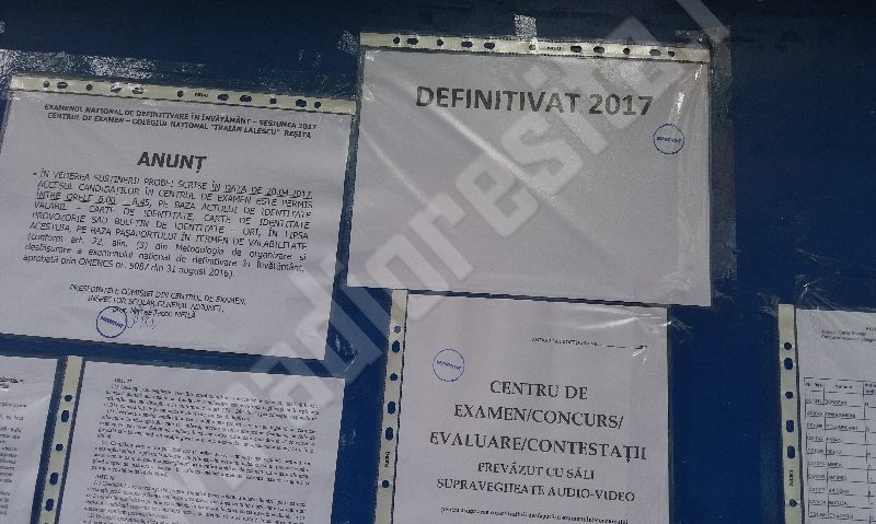 Rezultate definitivat 2017: Procentul de promovare în Caraș-Severin este de 49,1,% Rezultate definitivat 2017: Procentul de promovare în Caraș-Severin este de 49,1,%