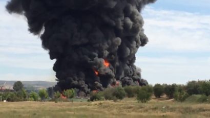 [VIDEO] Explozie puternică lângă Madrid cu victime umane