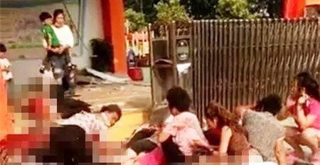 Explozie soldată cu morţi şi răniţi, la o grădiniţă din China Explozie soldată cu morţi şi răniţi, la o grădiniţă din China