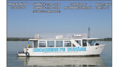 La Moldova Nouă se fac croaziere pe Dunăre!