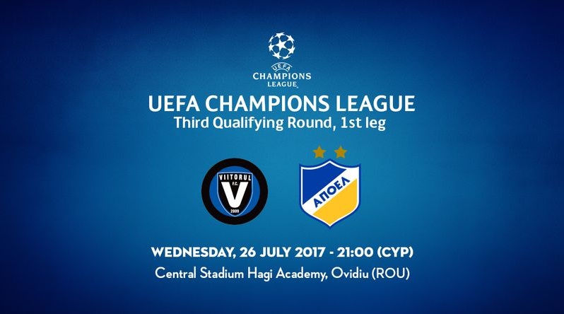 FC Viitorul Constanța – APOEL Nicosia 1-0 FC Viitorul Constanța – APOEL Nicosia 1-0