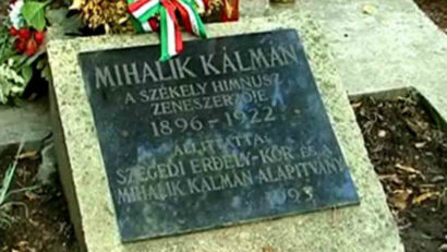 Placă comemorativă pentru Mihalik Kalman