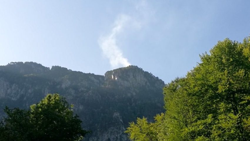 Un nou incendiu în parcul Naţional Domogled – Valea Cernei Un nou incendiu în parcul Naţional Domogled – Valea Cernei