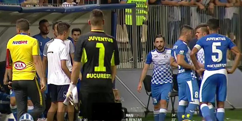 [VIDEO] Scandal rar întâlnit în fotbalul românesc. Jucătorii de la Juventus s-au bătut între ei