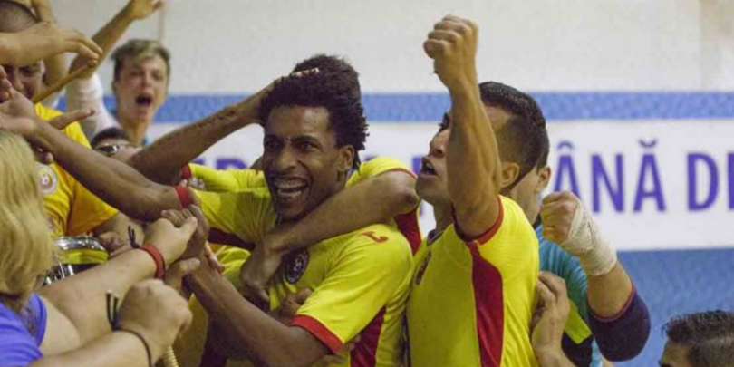 Naționala de fotbal în sală a României a remizat cu Georgia,în lupta pentru calificarea la Campionatul European Naționala de fotbal în sală a României a remizat cu Georgia,în lupta pentru calificarea la Campionatul European