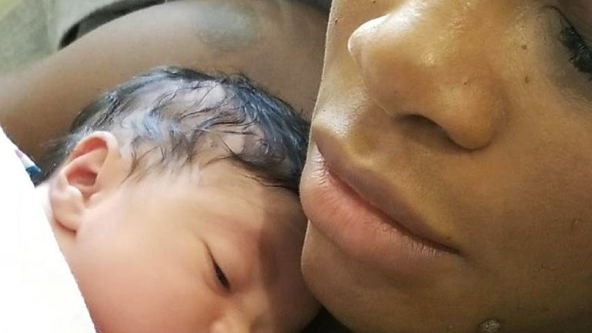 Serena Williams şi-a prezentat fiica pe Instagram Serena Williams şi-a prezentat fiica pe Instagram