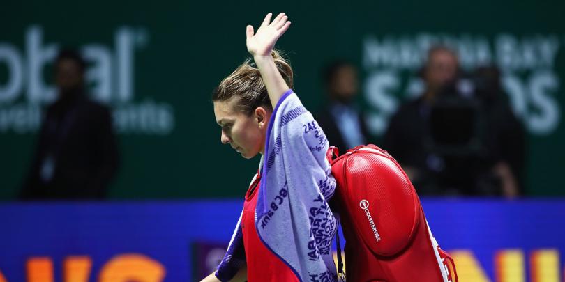 Simona Halep, eliminată de la Turneul Campioanelor Simona Halep, eliminată de la Turneul Campioanelor