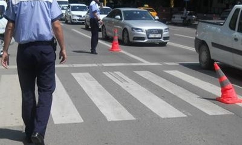 Accident la Caransebeş. Zebra cu bucluc… Accident la Caransebeş. Zebra cu bucluc…