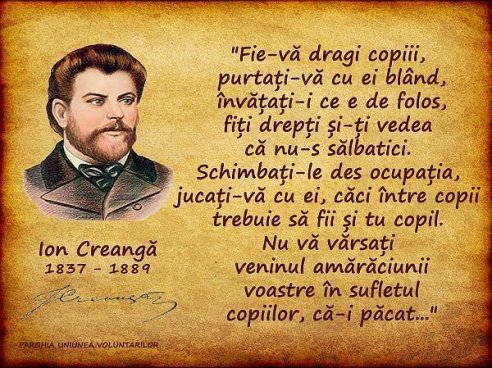 [FOTO] In memoriam, Ion Creangă!