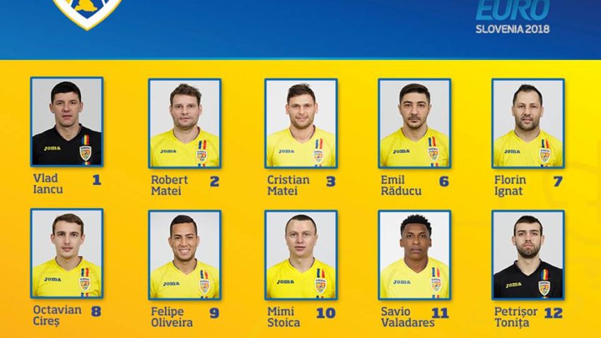 Naționala de futsal a României începe evoluția la Campionatul European, în frunte cu reșițeanul Robert Lupu Naționala de futsal a României începe evoluția la Campionatul European, în frunte cu reșițeanul Robert Lupu
