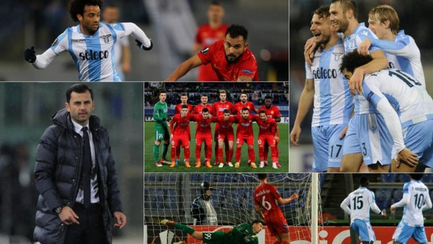 Lazio a spulberat visul FCSB-ului Lazio a spulberat visul FCSB-ului