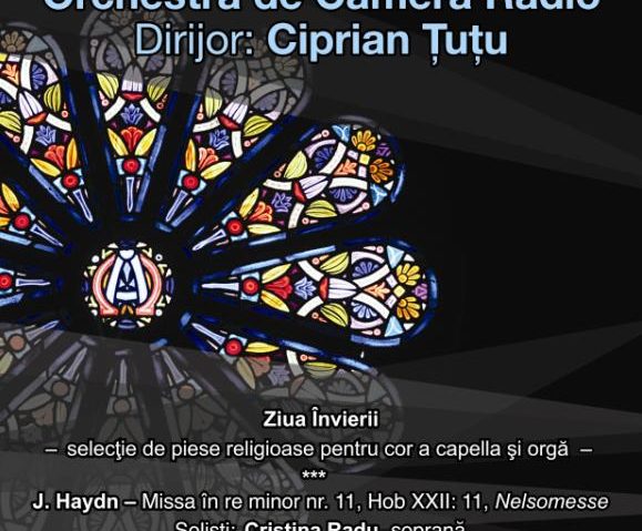 Concert pe teme religioase, cu Corul Academic Radio Concert pe teme religioase, cu Corul Academic Radio