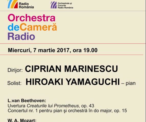 Dirijorul Ciprian Marinescu, de pe scenele din Japonia la Sala Radio Dirijorul Ciprian Marinescu, de pe scenele din Japonia la Sala Radio