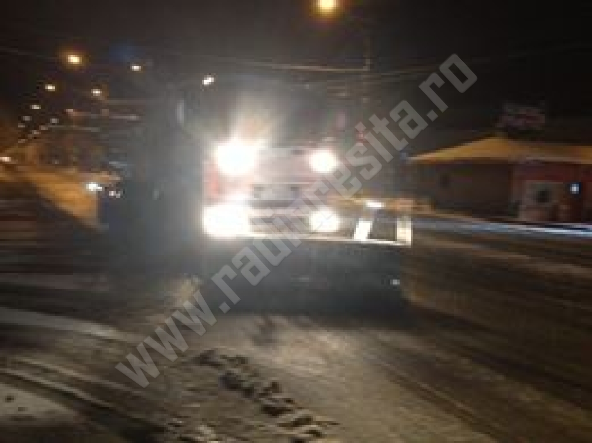 Reșița: toate cartierele vor fi degajate. Risc de îngheț în cursul nopții