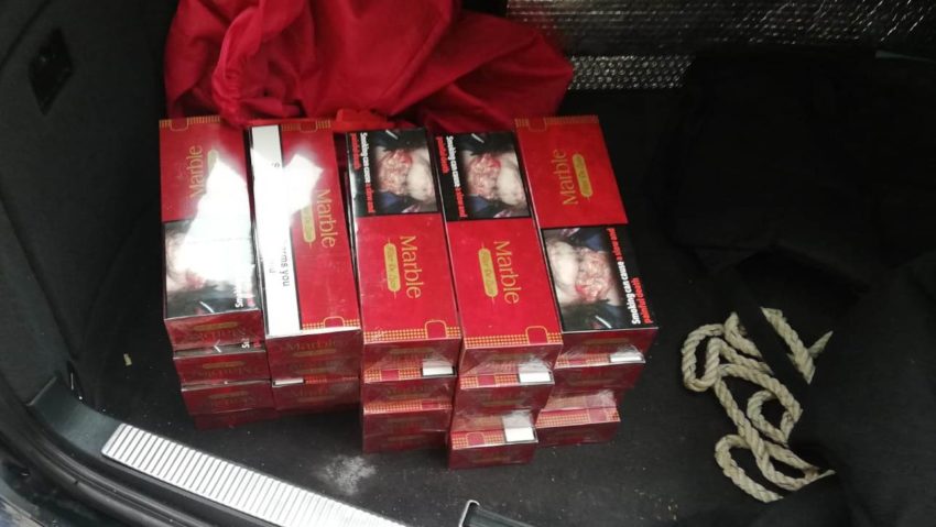 Tigări confiscate la Reşiţa şi Bocşa Tigări confiscate la Reşiţa şi Bocşa