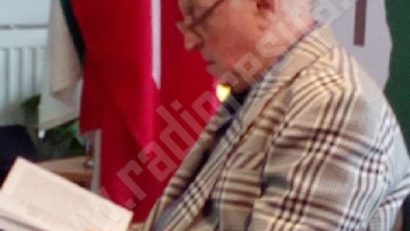[FOTO-AUDIO] Decanul de vârstă al publicisticii cărășene, Titus Crisciu, la un nou volum de interviuri, note și consemnări diverse