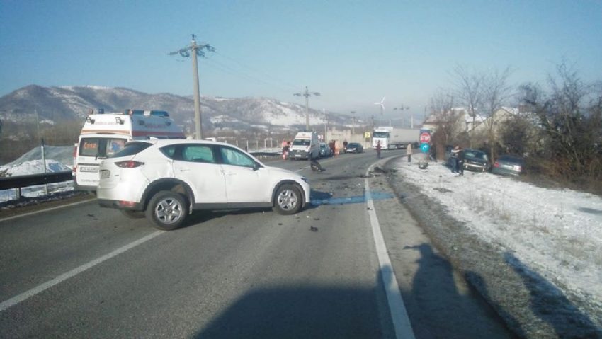 Trafic blocat pe DN 6 Trafic blocat pe DN 6