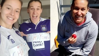 [VIDEO-AUDIO] Fotbalista Laura Rus din Bocșa este campioană a Belgiei cu Anderlecht