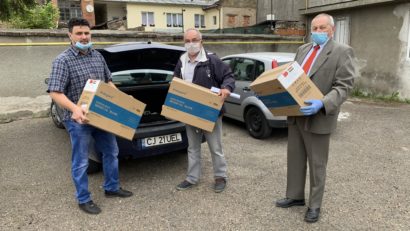 [FOTO-AUDIO] Statul maghiar, vecin şi prieten, are grijă de cei din linia întâi care luptă cu pandemia în municipiul Reşiţa