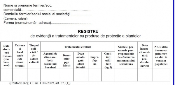 [AUDIO] DAJ Caraş-Severin: Registrul de evidenţă al tratamentelor culturilor, obligatoriu de anul acesta