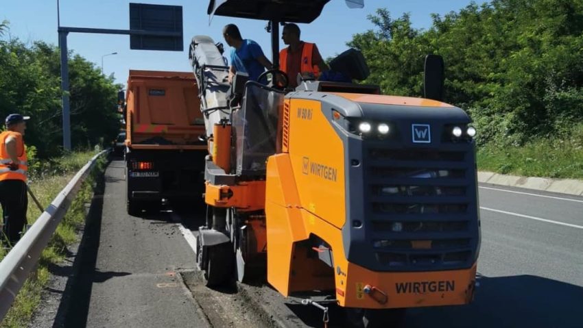 Varianta de ocolire a municipiului Caransebeș a intrat în reparații Varianta de ocolire a municipiului Caransebeș a intrat în reparații