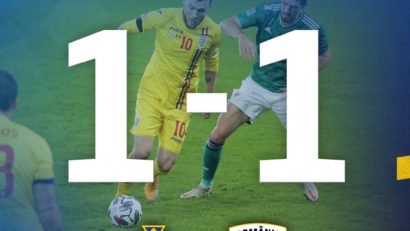 România a terminat la egalitate cu Irlanda de Nord, în ultimul meci din Liga Naţiunilor