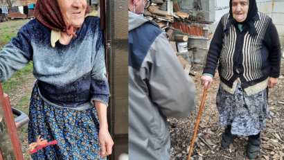 [FOTO-AUDIO] „Dar din Dar” a ajuns și la persoanele nevoiașe din Băuțar