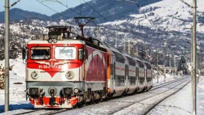 CFR Călători introduce de mâine în circulaţie Trenurile Zăpezii