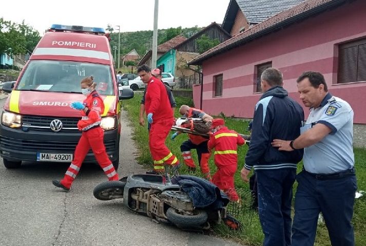 Două accidente la distanţă de câteva minute Două accidente la distanţă de câteva minute