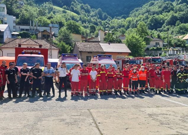 [FOTO-AUDIO] Hercules 2021 – exerciţiu de cooperare pe Valea Cernei
