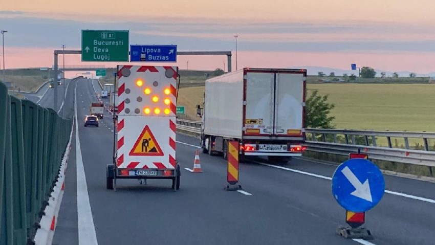 Trafic deviat pe A1 Trafic deviat pe A1