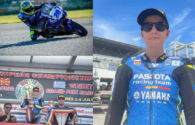 [AUDIO-FOTO] Tânărul motociclist bănățean Patrick Pascotă de la Racing Team Giroc, comportare foarte bună în Campionatul European și victorii în etapele de Campionat Național