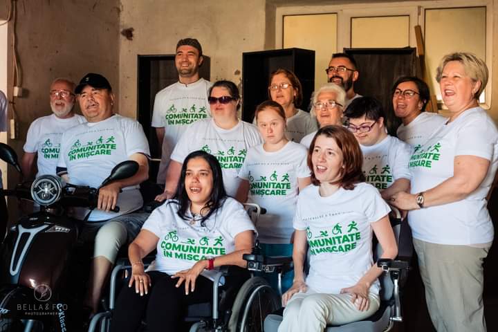 [FOTO-AUDIO] ”Comunitate în mișcare” – susține amenajarea Centrului de zi pentru persoane cu dizabilități