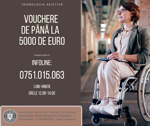 [AUDIO/VIDEO] Vouchere pentru dispozitive și tehnologii de asistare destinate persoanelor cu dizabilități