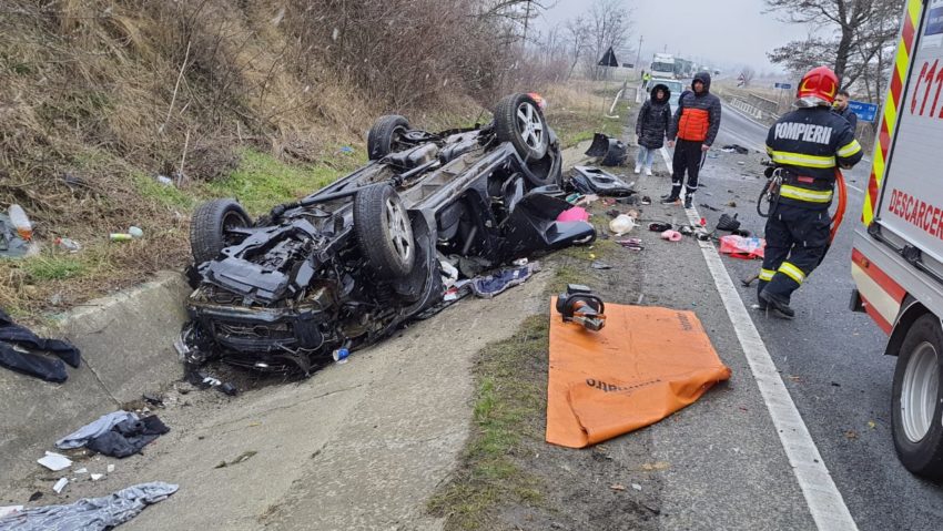 Caraș Severin: Accident pe E70 Caraș Severin: Accident pe E70