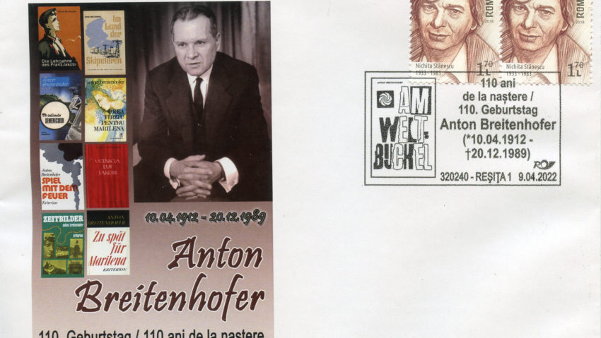 Jurnalistul și scriitorul reșițean Anton Breitenhofer, la 110 de ani de la naștere Jurnalistul și scriitorul reșițean Anton Breitenhofer, la 110 de ani de la naștere