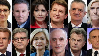 Duminică are loc primul tur al alegerilor prezidenţiale din Franţa