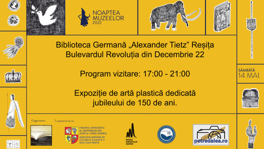 Expoziţii şi plimbări cu bicicleta în Noaptea Muzeelor la Reșița Expoziţii şi plimbări cu bicicleta în Noaptea Muzeelor la Reșița