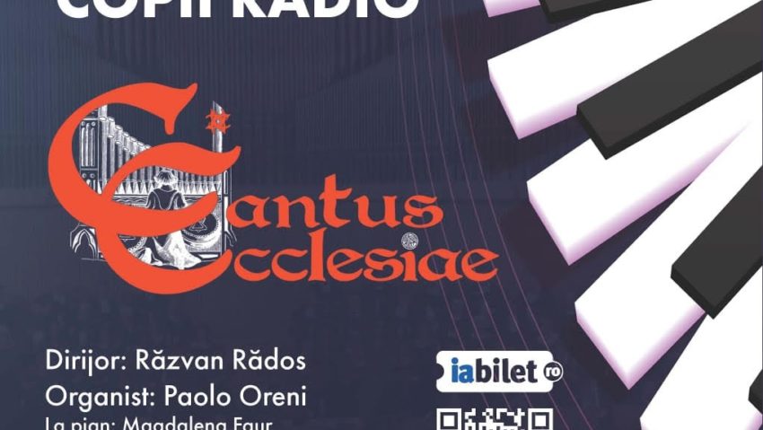 Cea mai mare orgă din România acompaniază Corul de Copii Radio Cea mai mare orgă din România acompaniază Corul de Copii Radio