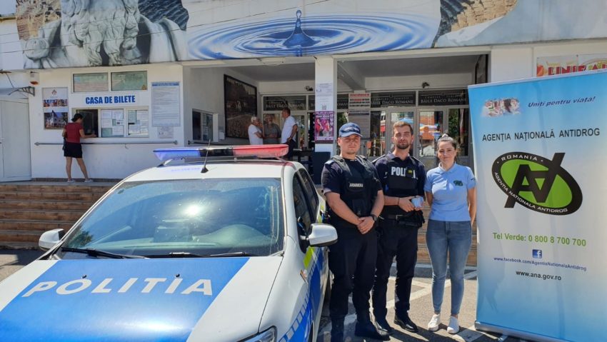 Turiştii din Geoagiu Băi avertizaţi asupra pericolului consumului de droguri Turiştii din Geoagiu Băi avertizaţi asupra pericolului consumului de droguri