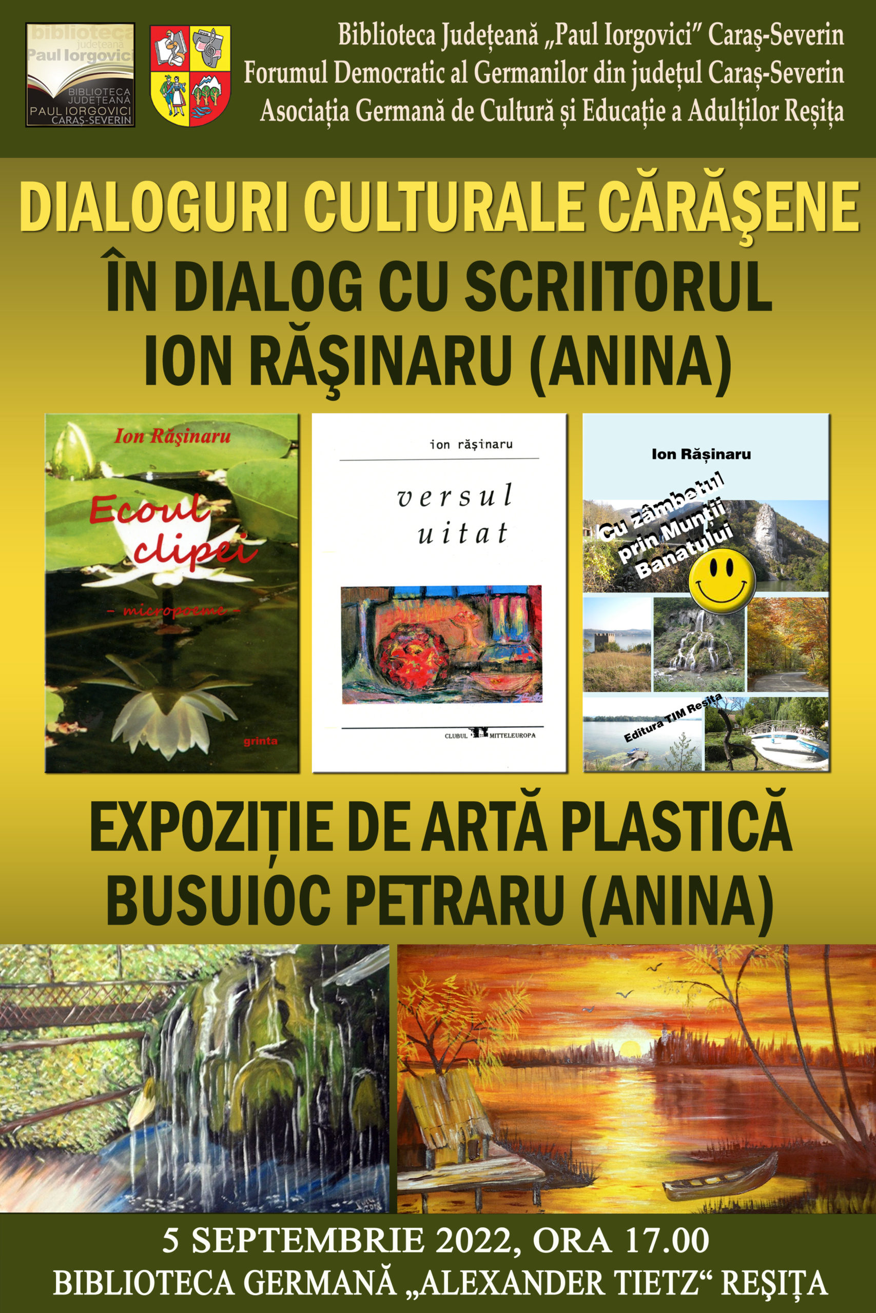 Dialoguri De Ras Dialoguri culturale Reşiţa-Anina » Radio România Reșița